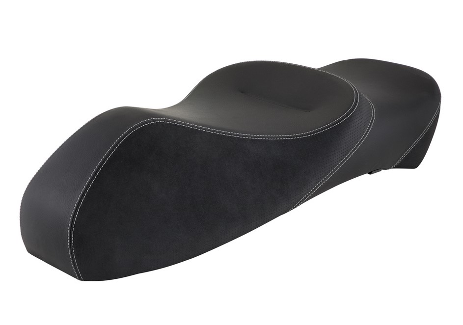 Touring zadel voor Vespa GTS/GTV/GT 125-300cc ('03-'13), zwart