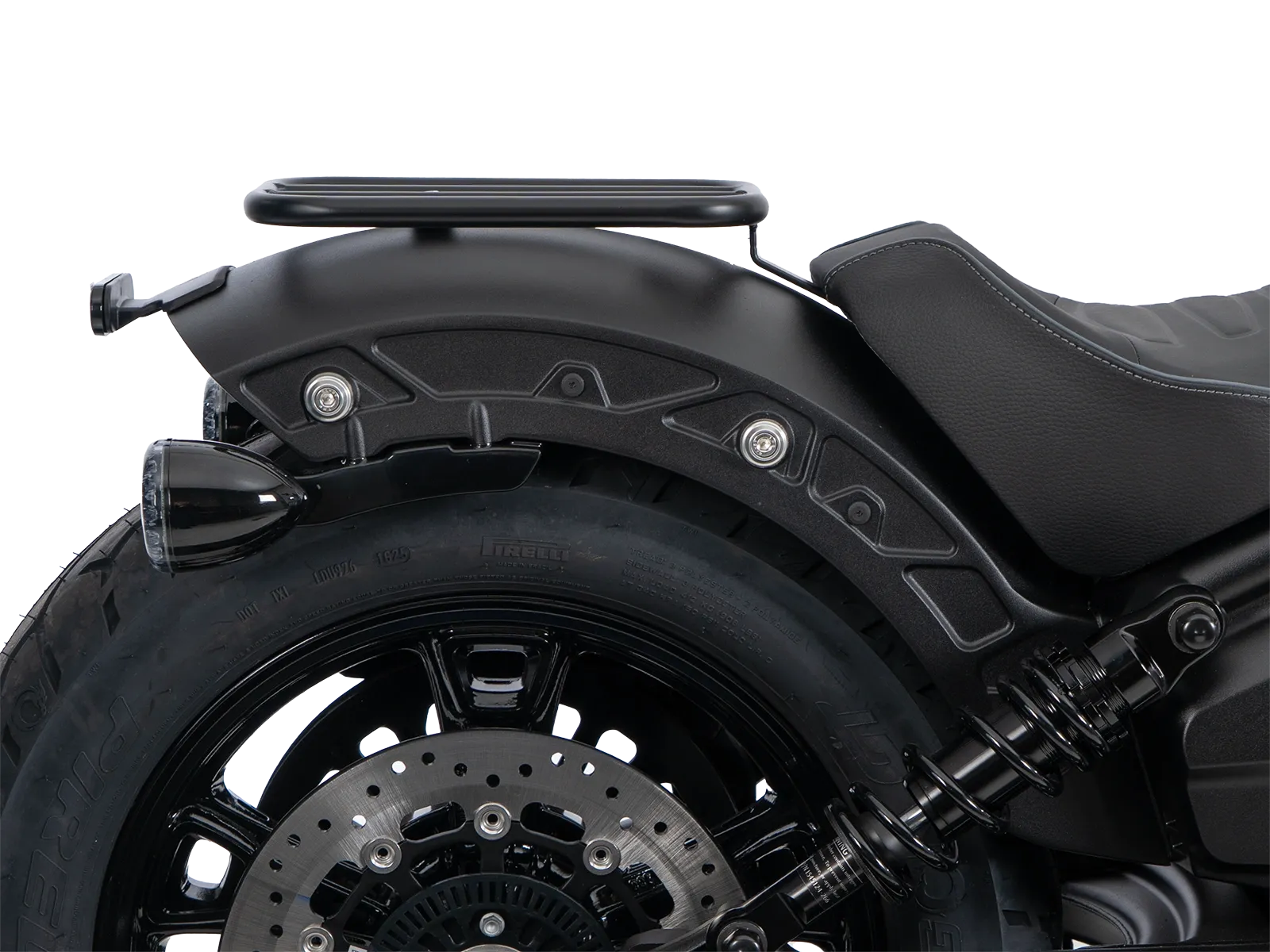Solorack zonder rugleuning zwart voor Indian Scout Sixty Bobber (25-) Hepco & Becker