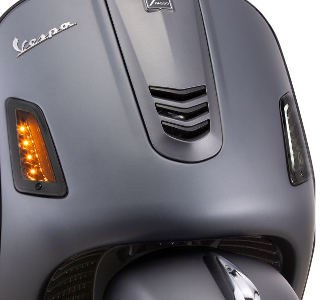 Richtingaanwijzerset voor & achter voor Vespa GTS/GTS Super/GTV 125-300cc ('14-), getint