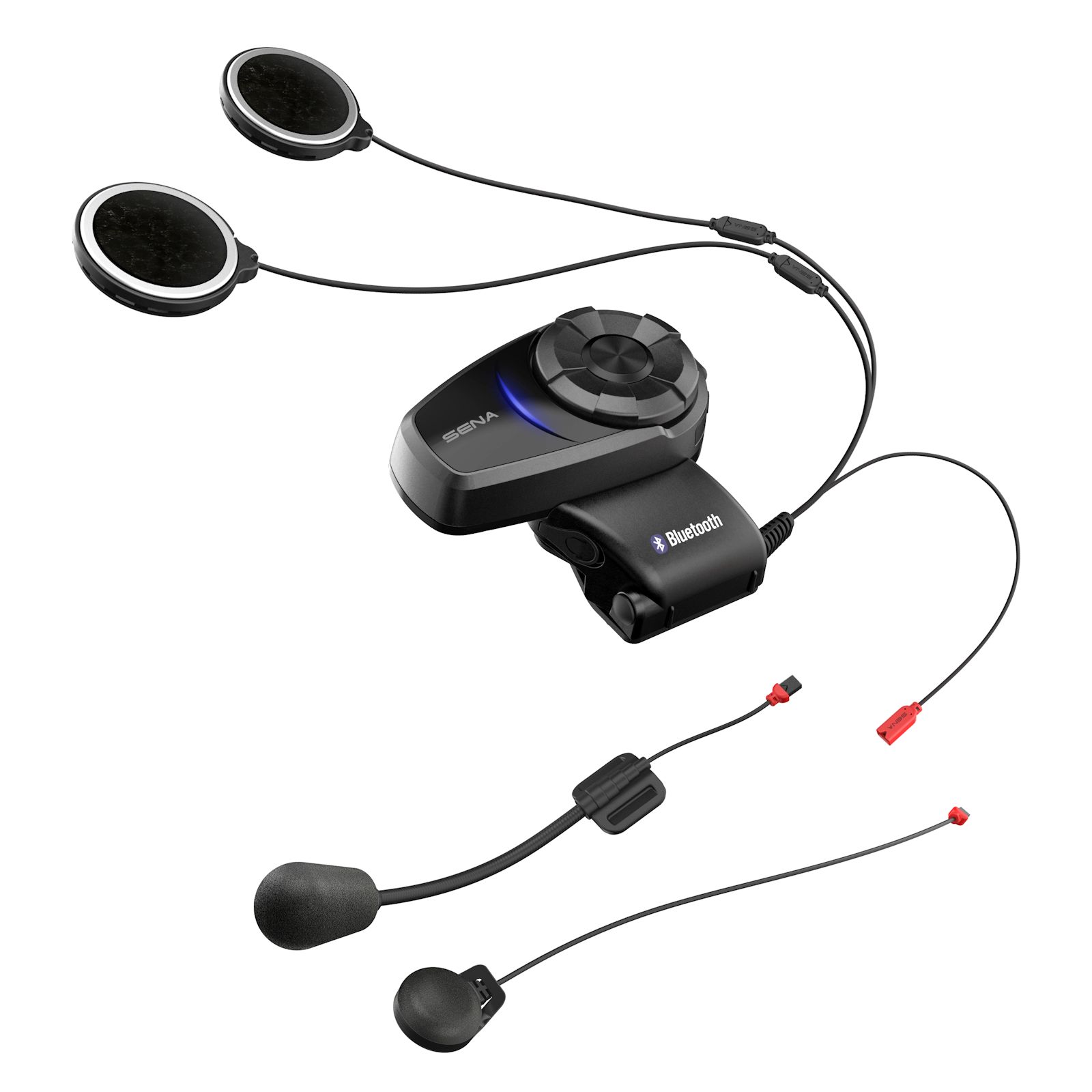 SENA 10S enkele set - Bluetooth-communicatiesysteem voor motorfietsen