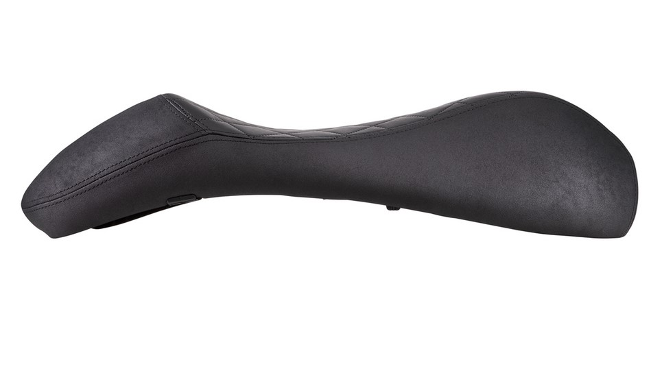 Sportzetel Black Edition voor Vespa GTS/GTV/GT 125-300cc ('03-'13), zwart