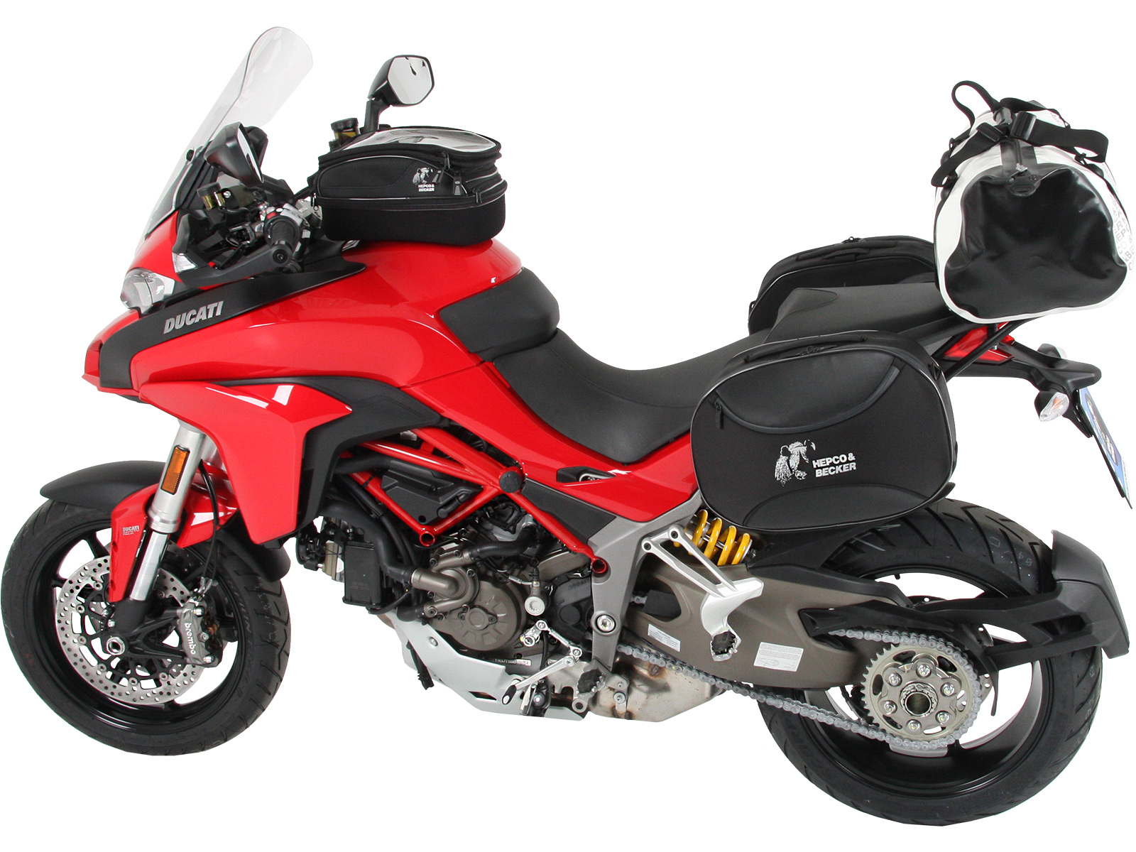 Easyrack topkoffer drager voor Ducati Multistrada 1200 /S (15-17) Hepco & Becker