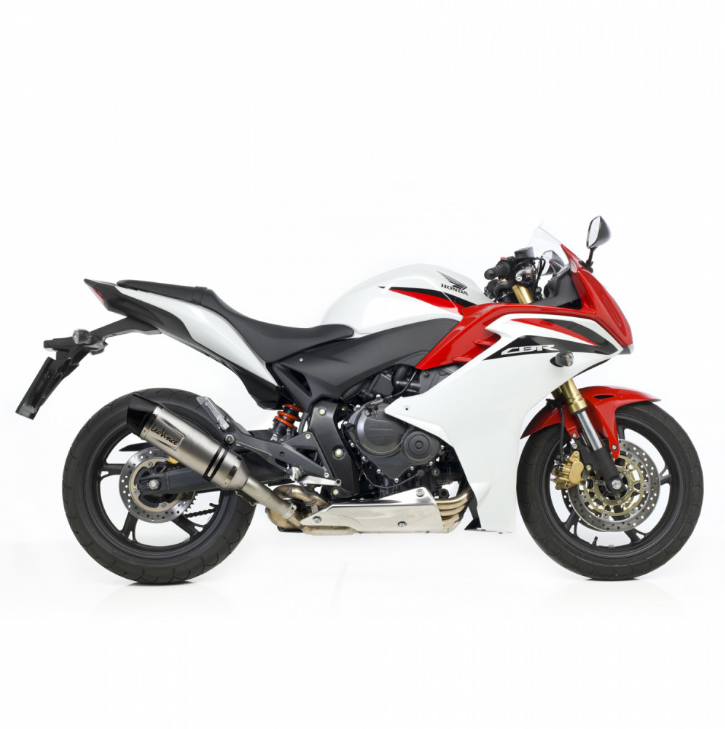 LeoVince uitlaatsysteem SBK LV One Evo 2, roestvrij staal, slip on voor Honda