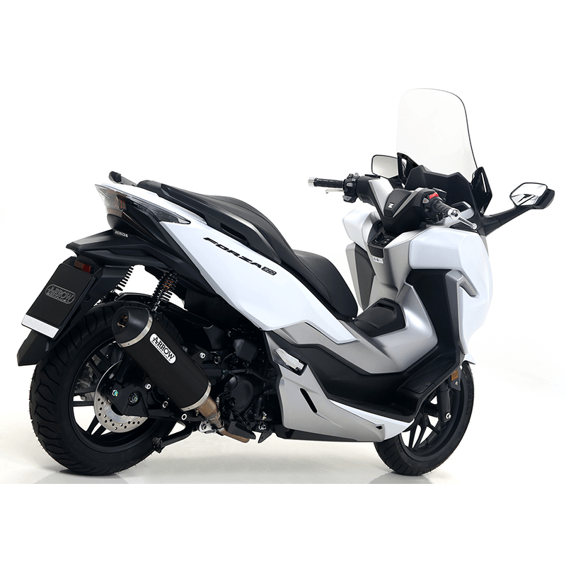 ARROW Uitlaat DARK URBAN voor Honda Forza 300 (18-)