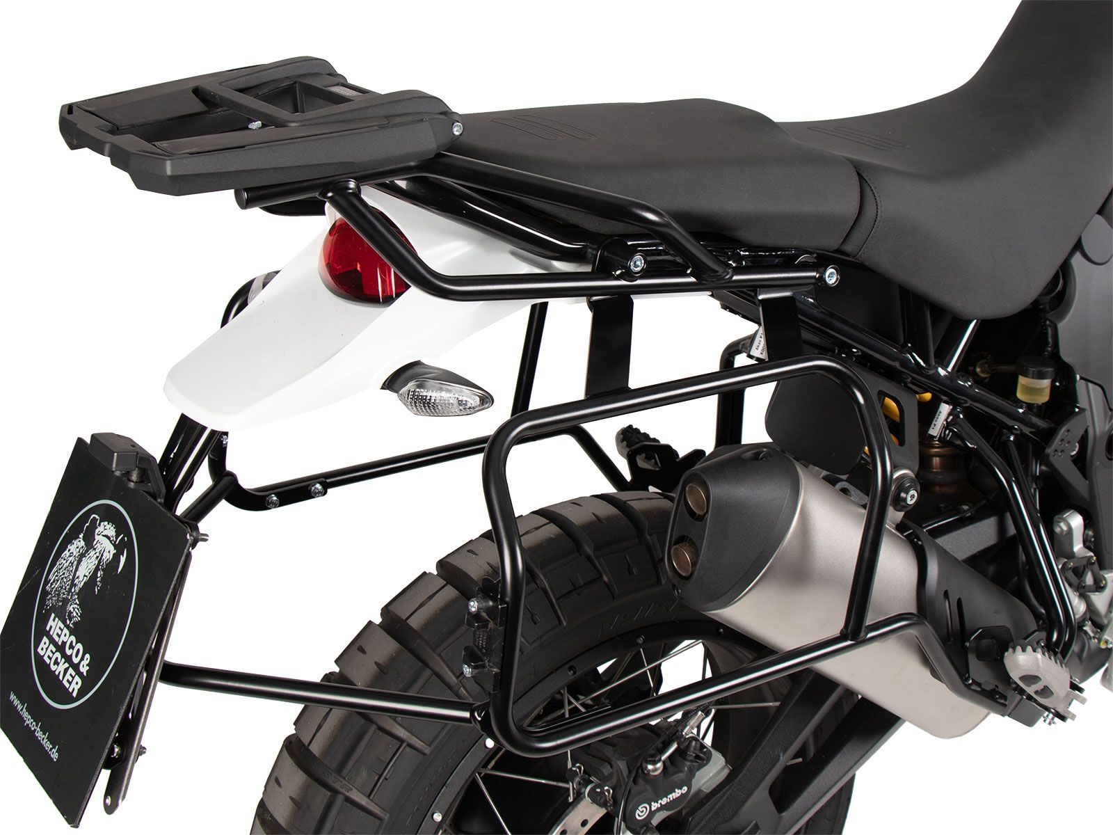 Uitsparing zijkofferdrager voor Ducati Desert X Rally (24-) Hepco & Becker