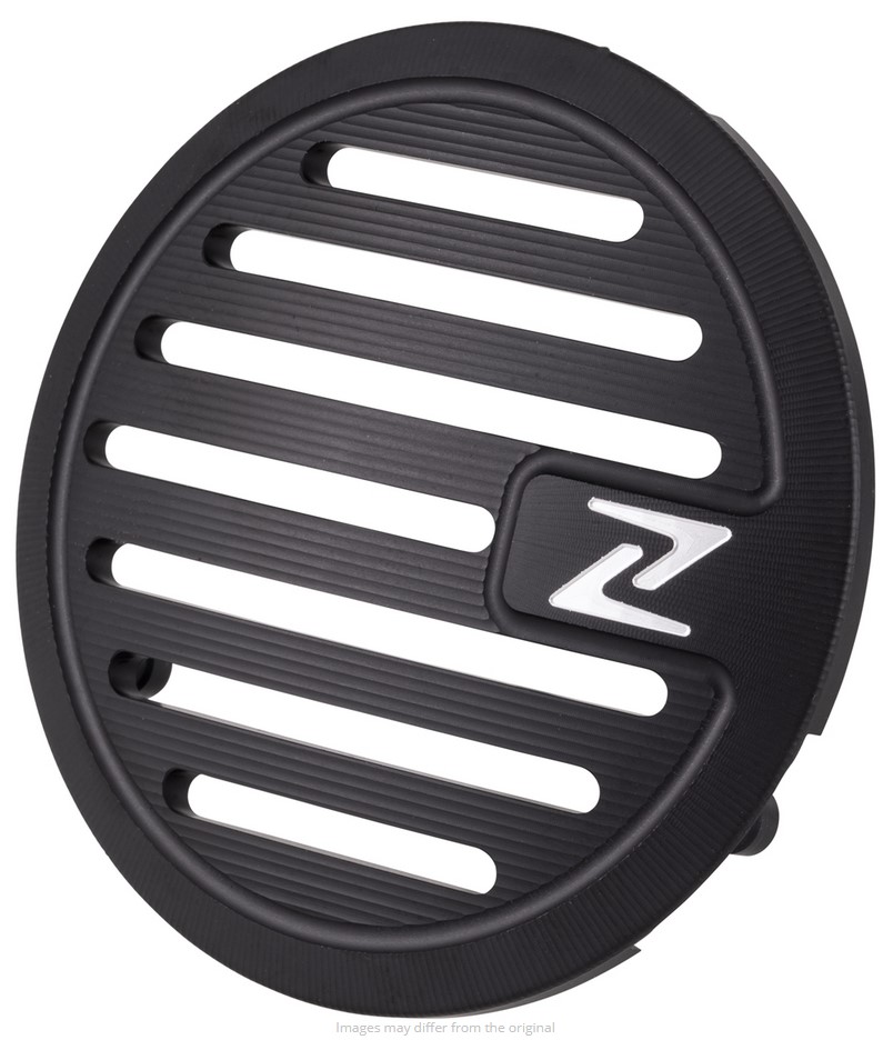 Deksel vario deksel LEADER "Vintage" voor Vespa, mat zwart