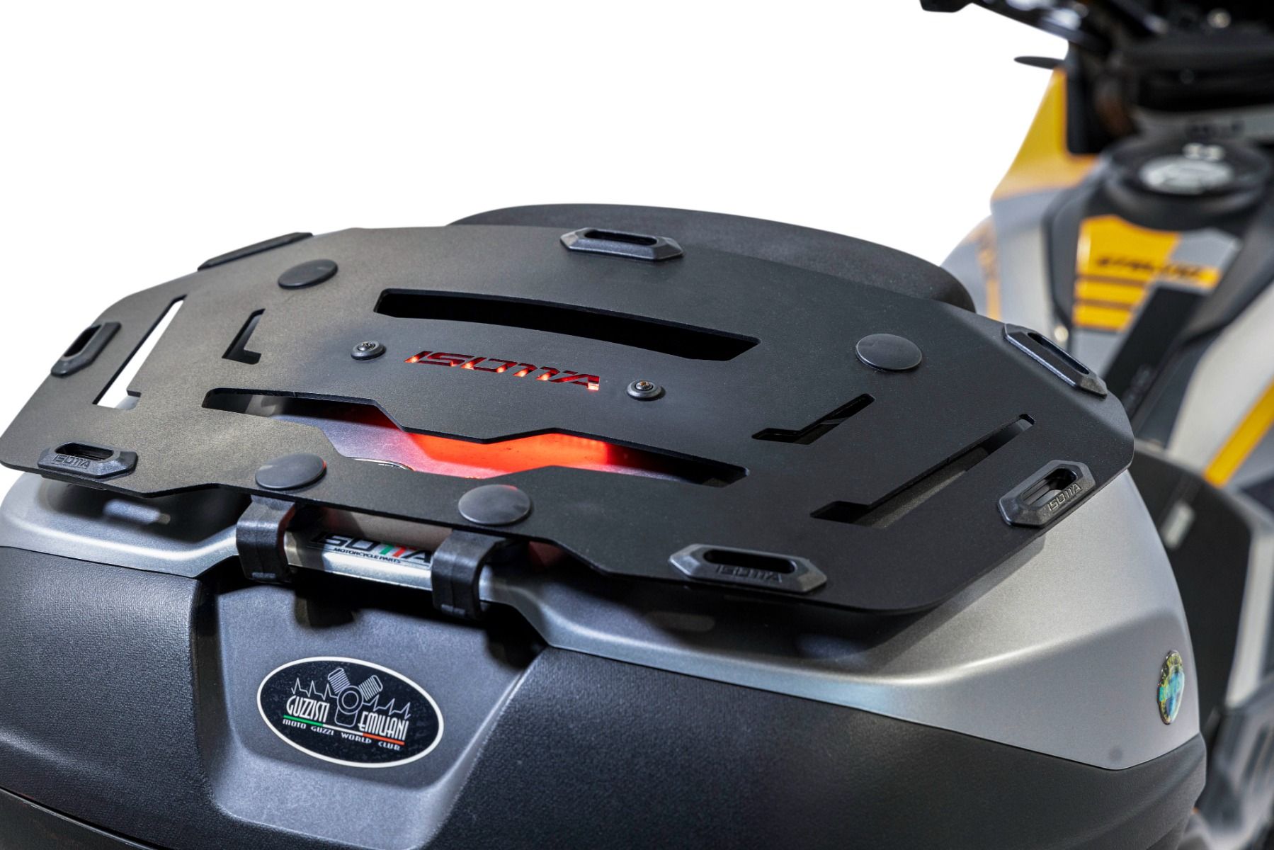 Bagagerek voor topkoffer voor Moto Guzzi Stelvio 1000