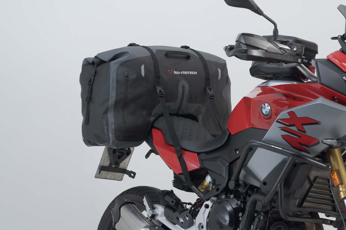 SW-Motech Drybag 700 achtertas voor Kawasaki KLE 300 Versys-X ABS, LE300C, zwart/grijs - SW Motech