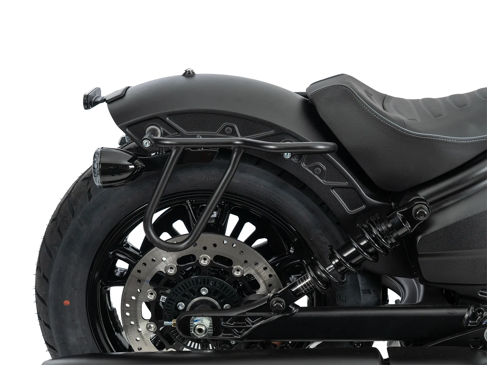 Kniptassenset bruin incl. houder voor Indian Scout Sixty Bobber (25-) Hepco & Becker