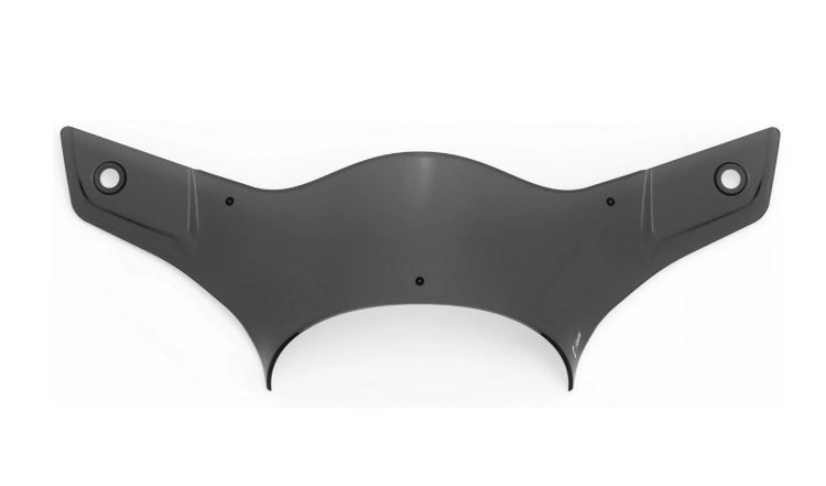 Flyscreen RIZOMA voor Vespa GTS/GTS Super 125-300cc (`23-), getint