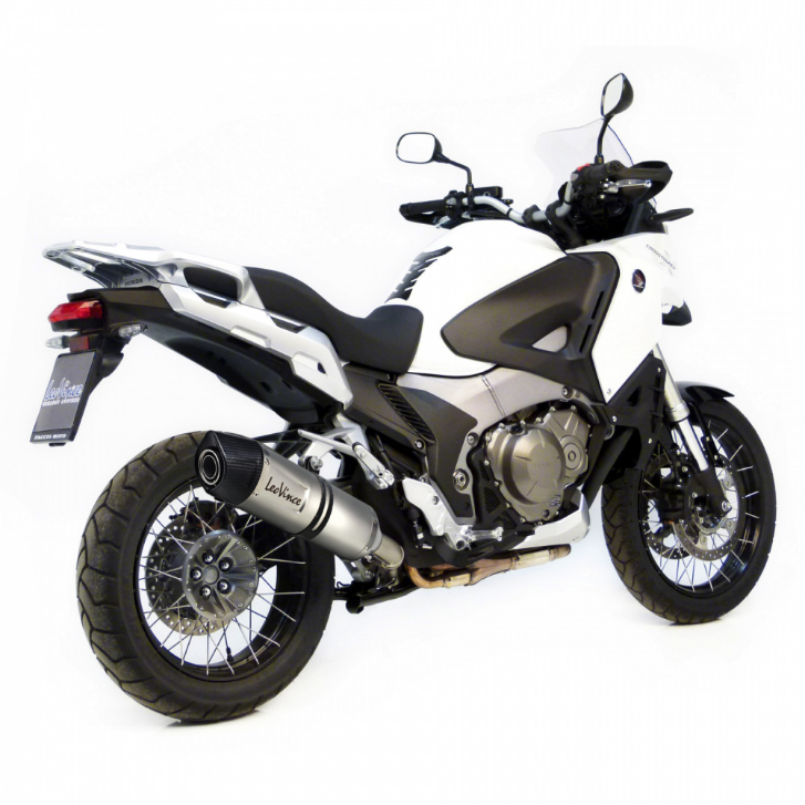 LeoVince uitlaatsysteem SBK LV One Evo 2, roestvrij staal voor VFR 1200 X Crosstourer/ DCT/ XD (Bj.12-15)