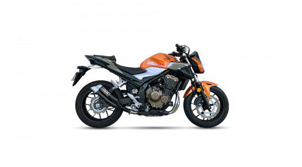IXIL HYPERLOW BLACK XL rvs achterdemper voor Honda CBR 500 R / CB 500 F (Bj.19-)