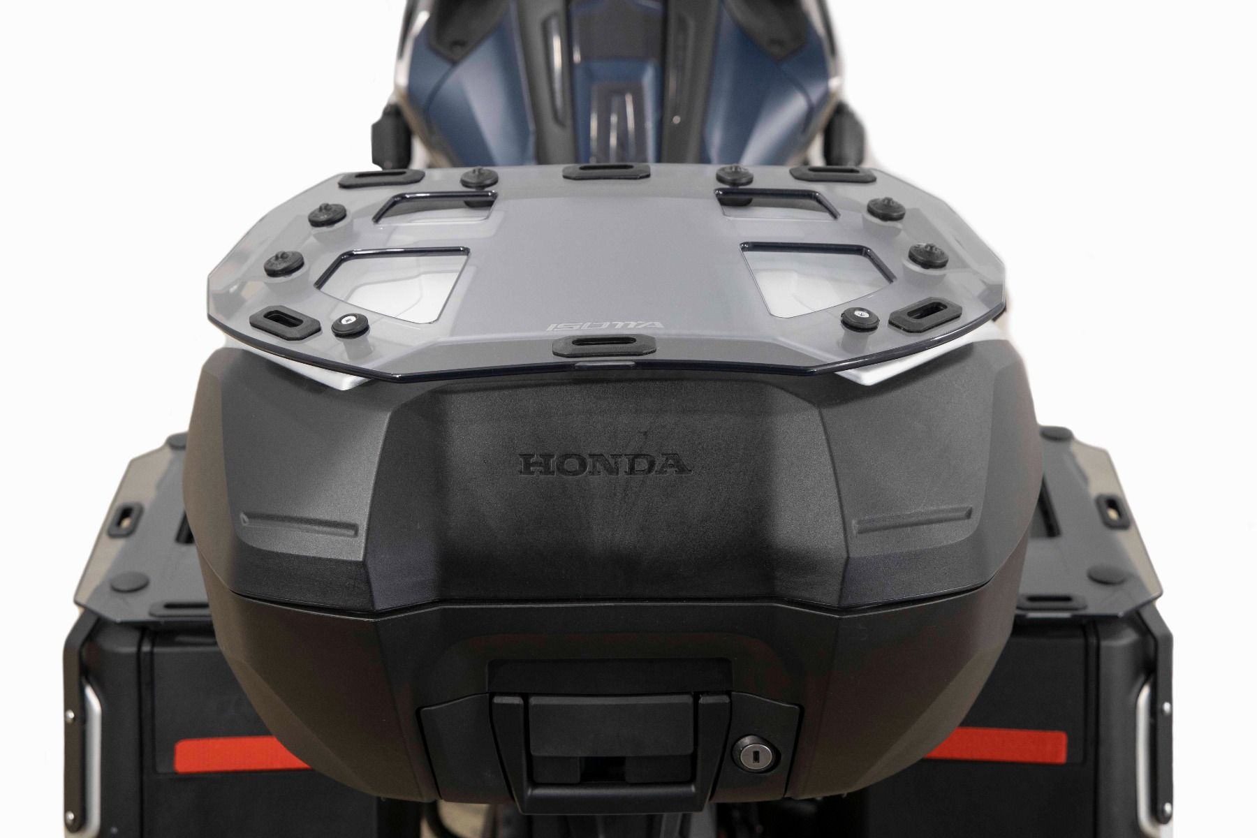 Bagagerek voor topkoffer Honda XL 750 Transalp /NT 1100 /ADV 750 /NC 750 X, PMMA, licht getint