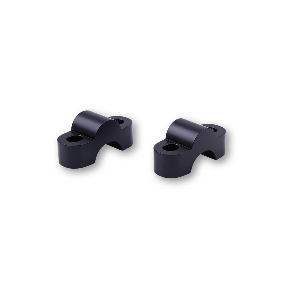 LSL Lenkererhöhung, Distanz-Bock Set 15 mm, schwarz