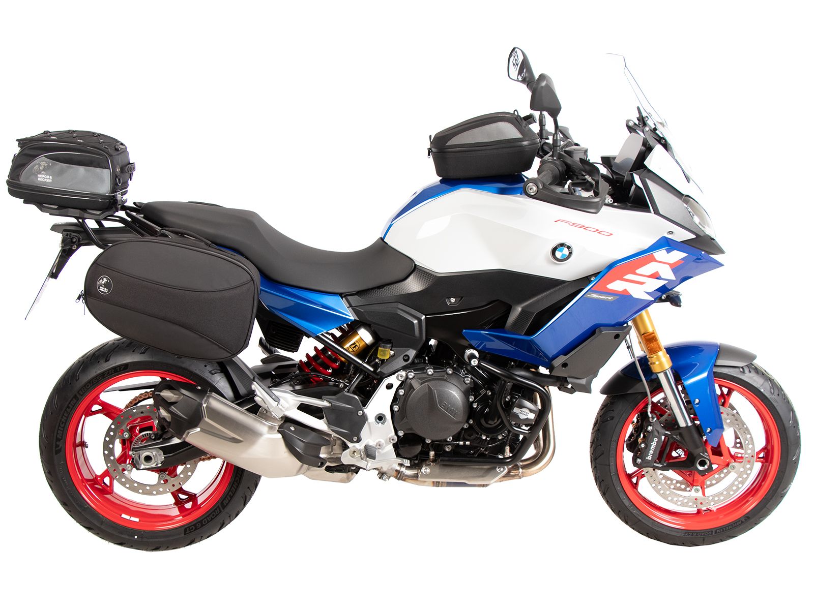 C-Bow zijdrager zwart voor BMW F 900 XR (25-) Hepco & Becker