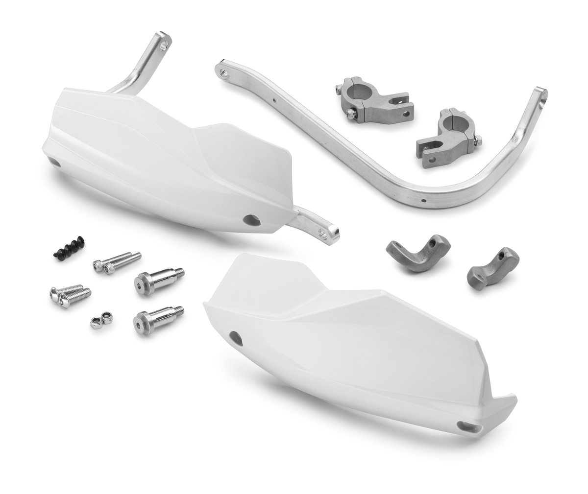 KTM hand beschermings kit wit voor Duke / Adventure