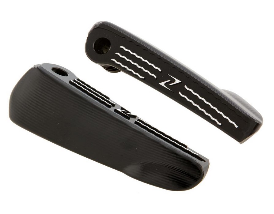 Voetsteunen, rechts en links voor Vespa GTS/GTS Super/GTV/GT 60/GT/GT L 125-300cc, zwart
