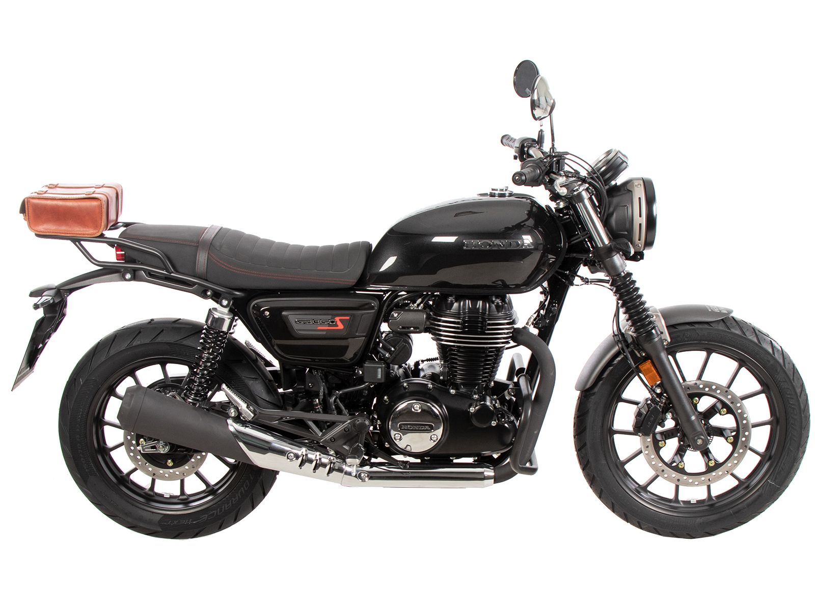 Buisvormig bagagerek zwart voor Honda GB 350 S (25-) Hepco & Becker
