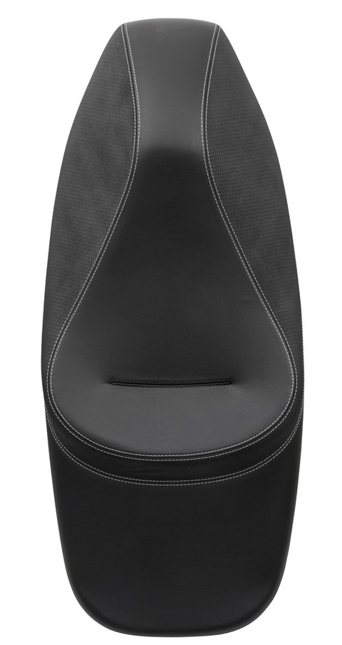 Touring zadel voor Vespa GTS/GTV/GT 125-300cc ('03-'13), zwart