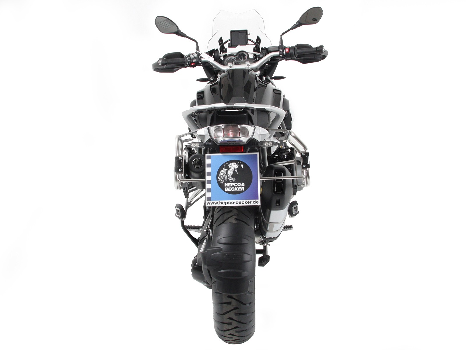Gereedschapskist zwart voor zijkofferdrager uitsparing voor BMW R 1250 GS (19-23) Hepco & Becker