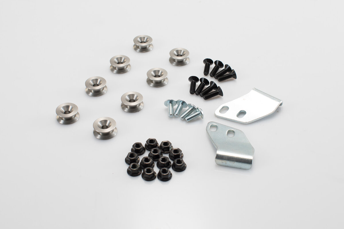 SW-Motech adapterkit voor PRO zijdragers voor TRAX, NANUK zijkoffers