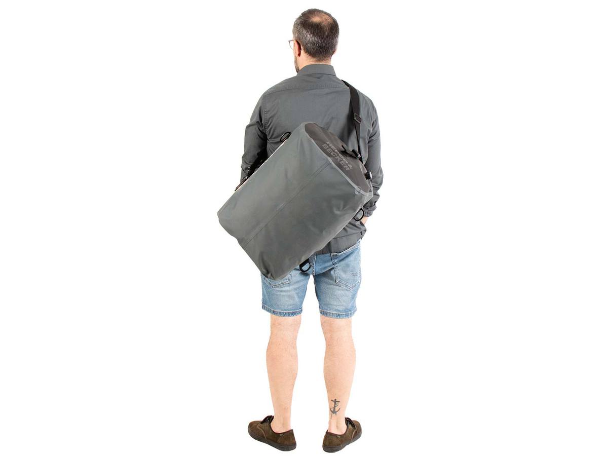 Drybrid Bag 30L achtertas grijs, Hepco & Becker