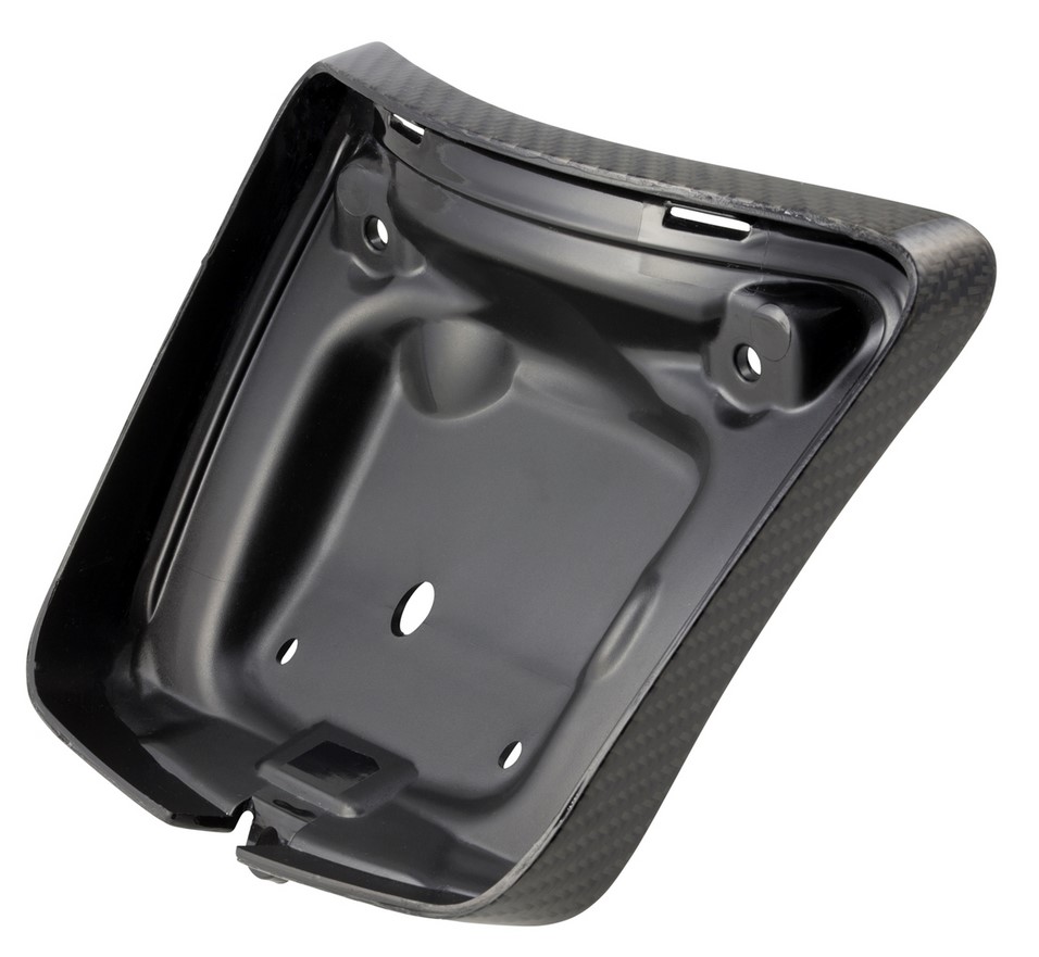 Frame achterlicht voor Vespa GTS/GTS Super/GTV 125-300cc ('14-'18), carbon gecoat