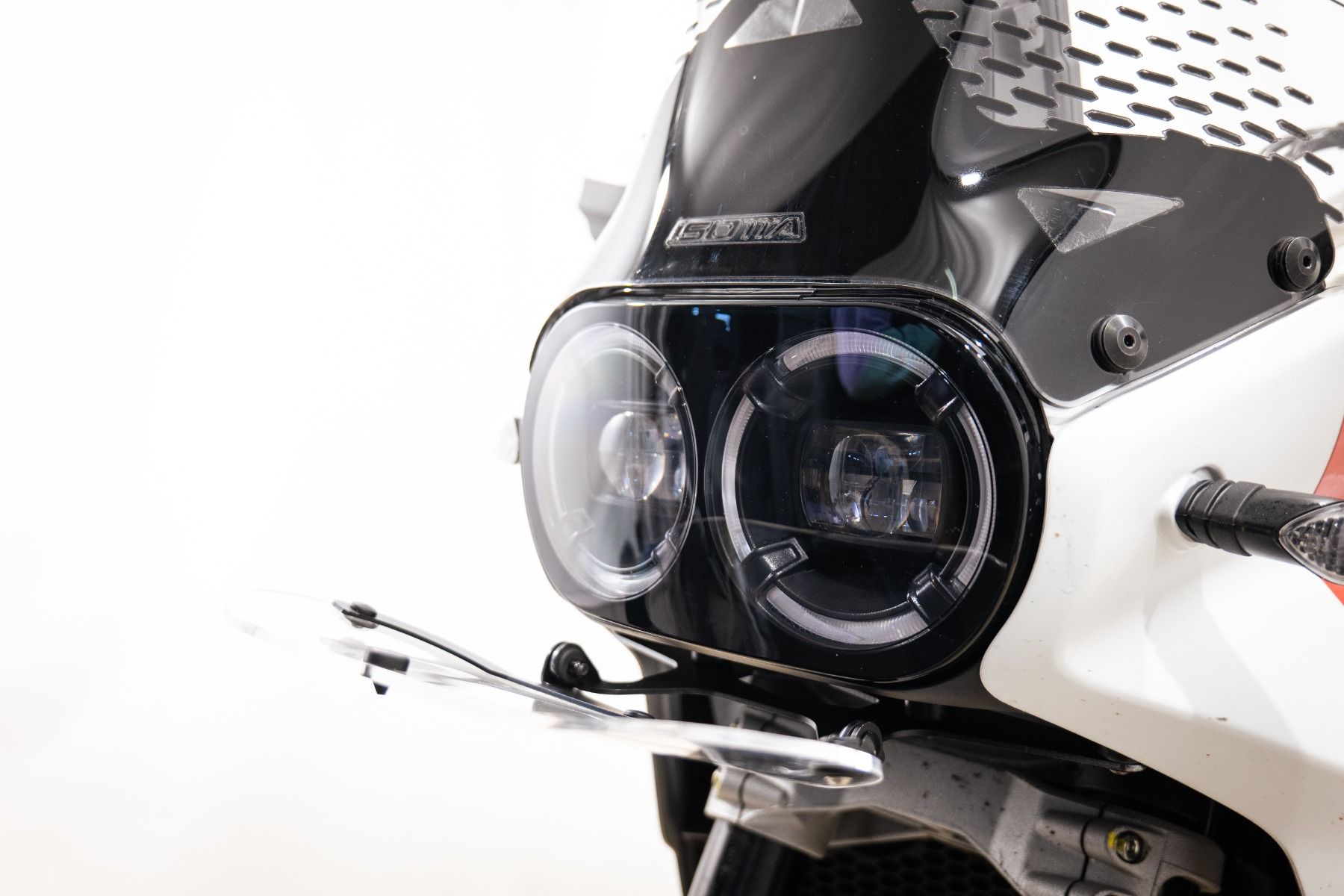 PMMA koplampbeschermer voor Ducati DesertX