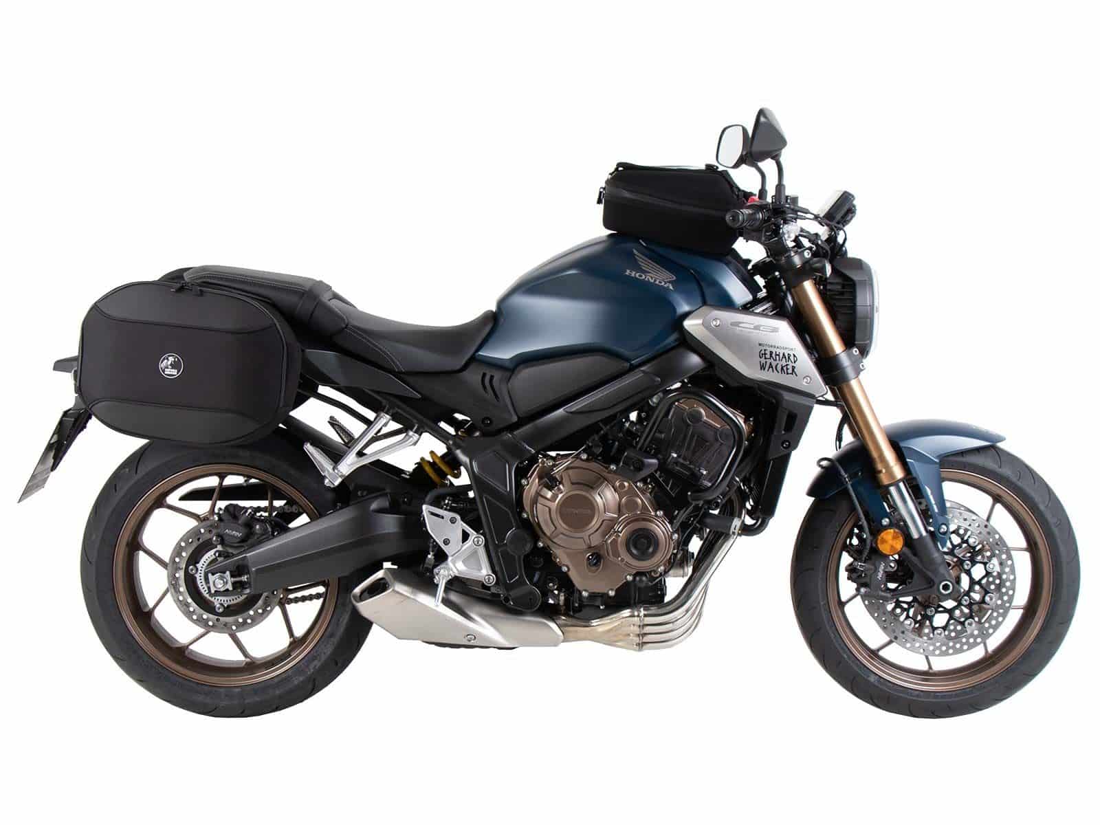 C-Bow zijdrager zwart Honda CB 650 R (21-23) Hepco & Becker