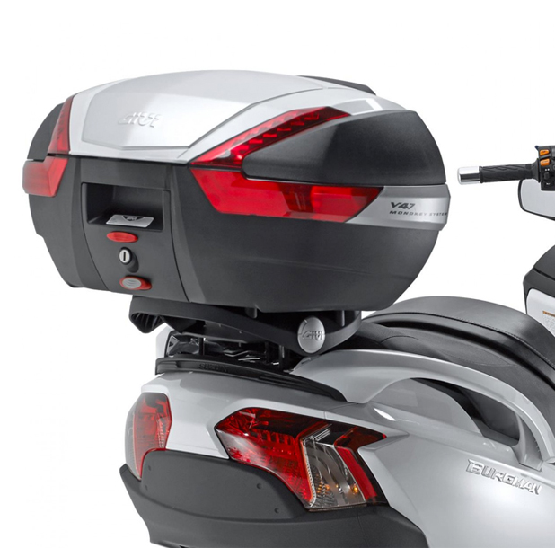 Givi topkofferdrager zwart Monokey / Suzuki AN 650 Burgman - Bj. 02 -