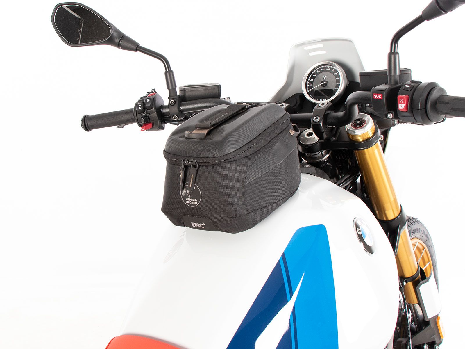 Basistankring incl. tanktasvergrendeling voor BMW R 12 G/S (25-) Hepco & Becker