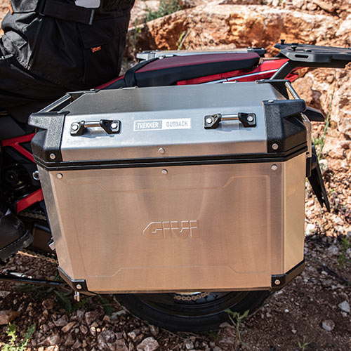 Givi Aluminium zijkoffer Single Trekker Outback 48L Monokey - Rechts