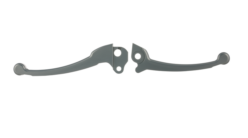 Sport hendelset koppeling/rem voor Vespa PX 125-200ccm, HBZ Grimeca, rechts/links, mat grijs