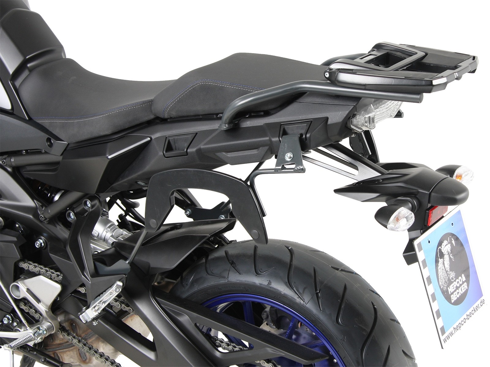 C-Bow zijdrager antraciet voor Yamaha Tracer 900 / GT (Bj.18-) Hepco & Becker