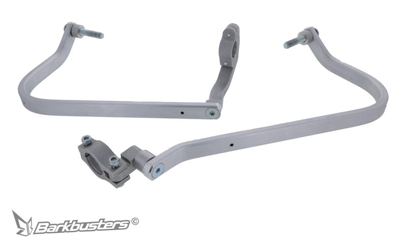 Barkbusters hardwarekit tweepuntsbevestiging aluminium