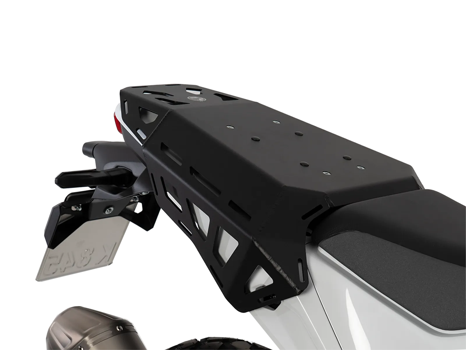 Afstandhouder Luggage Guard zwart voor Kawasaki KLE 500 / SE (26-) Hepco & Becker