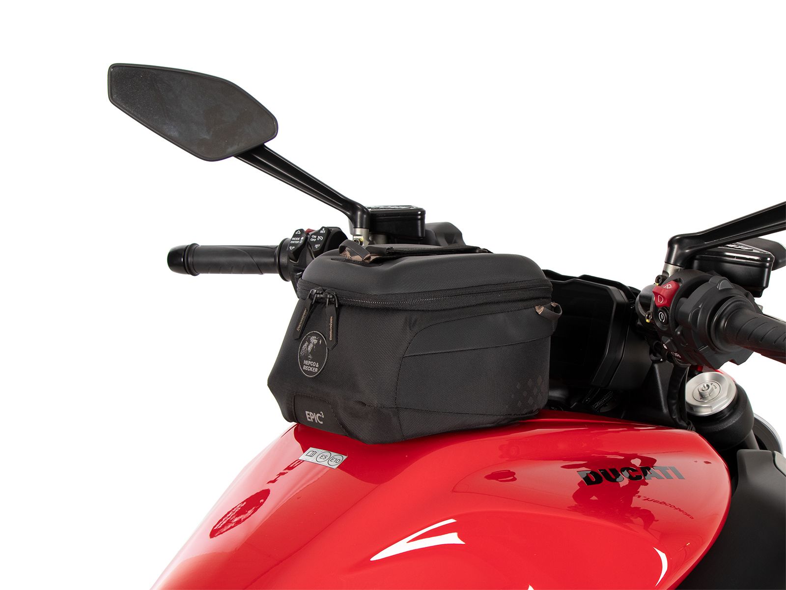 Basistankring incl. tanktasvergrendeling voor Ducati Diavel V4 (23-) Hepco & Becker