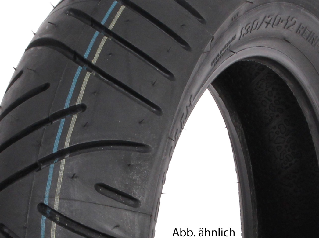 Metzeler band 130/70-12, 62L, TL, versterkt, ME 7 Teen, voor/achter