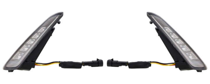 Richtingaanwijzerset links/rechts voor Vespa Primavera/Sprint 50cc 2T/4T, getint