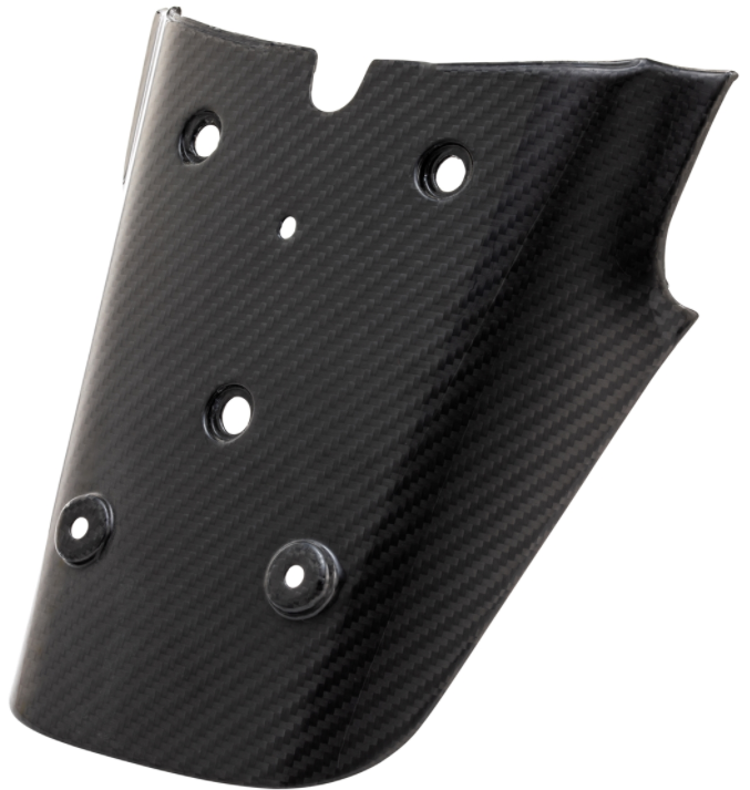 Nummerplaathouder achteraan voor Vespa GTS/GTS Super/GTV 125-300cc, Carbon