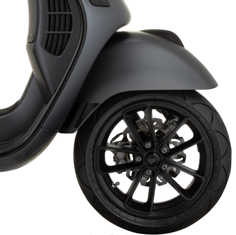 Velg voor/achter 13" voor Vespa GTS/GTS Super/GTV/GT 60/GT/GT L 125-300ccm, mat zwart
