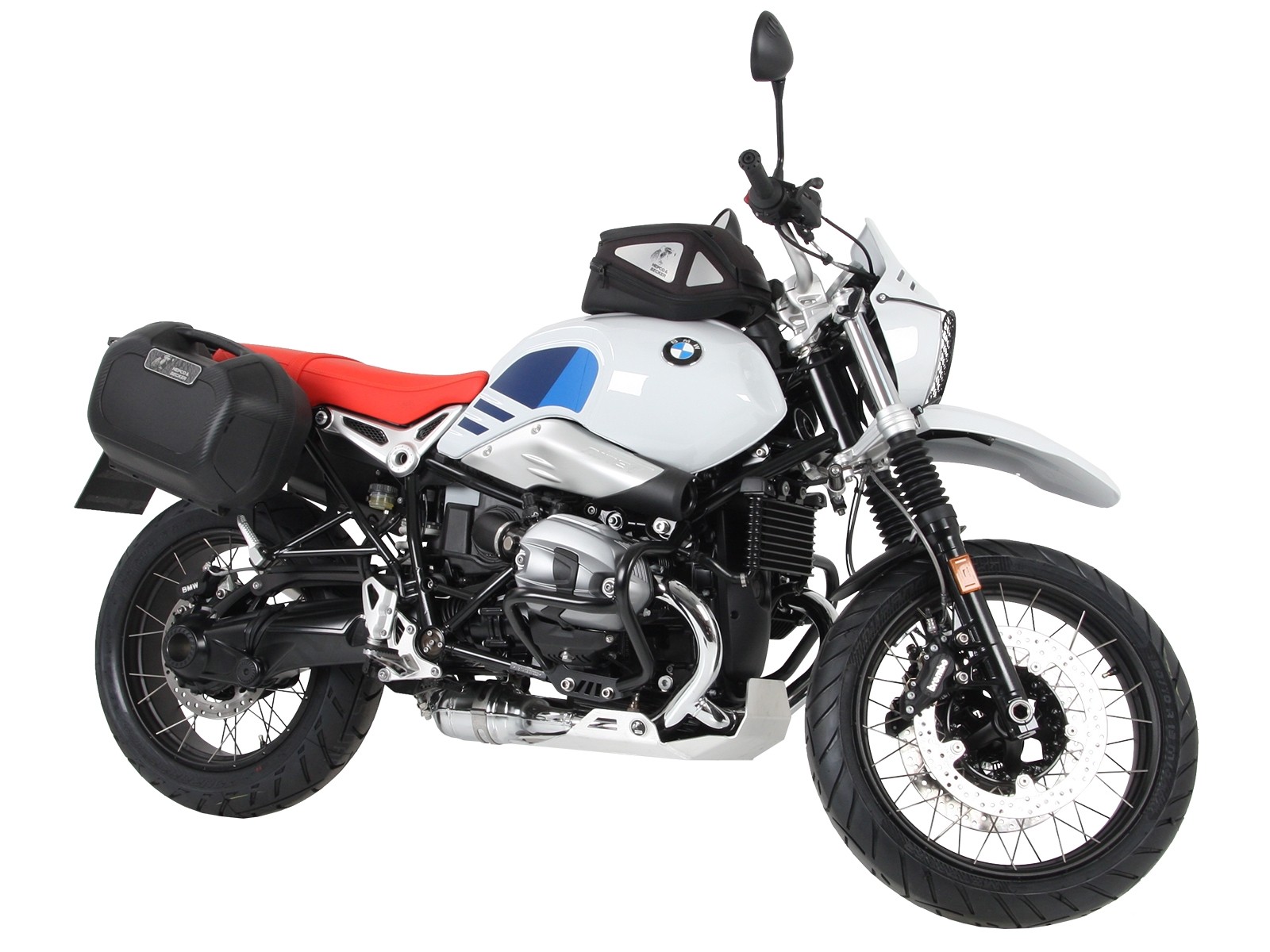 C-Bow zijdrager zwart voor BMW R nineT Urban G/S (17-23) Hepco & Becker