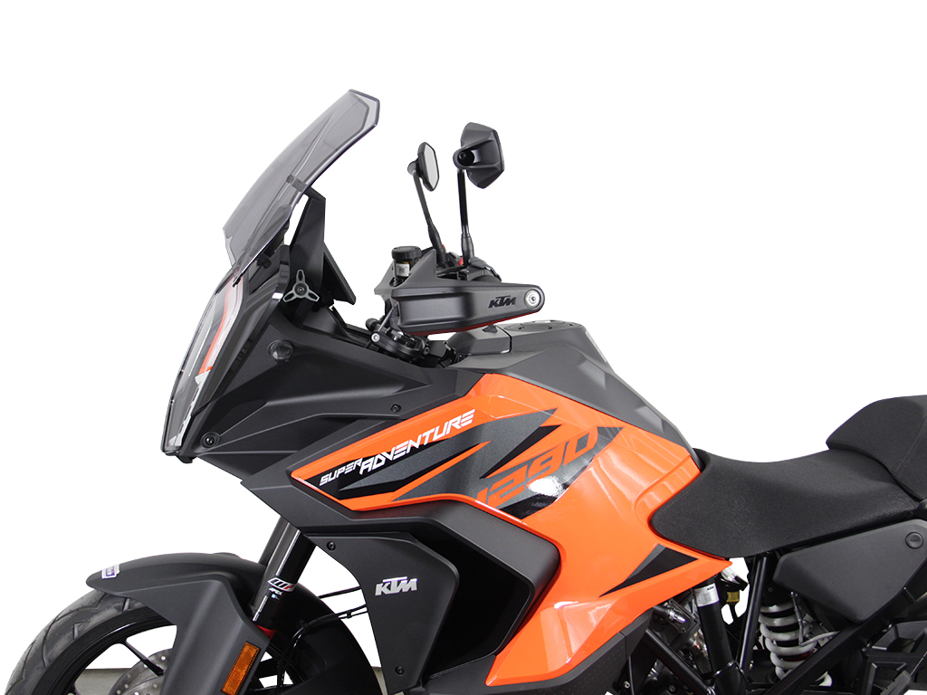 MRA touring scherm "TM" rookgrijs voor KTM Superadventure 1290 /S /R 2021-
