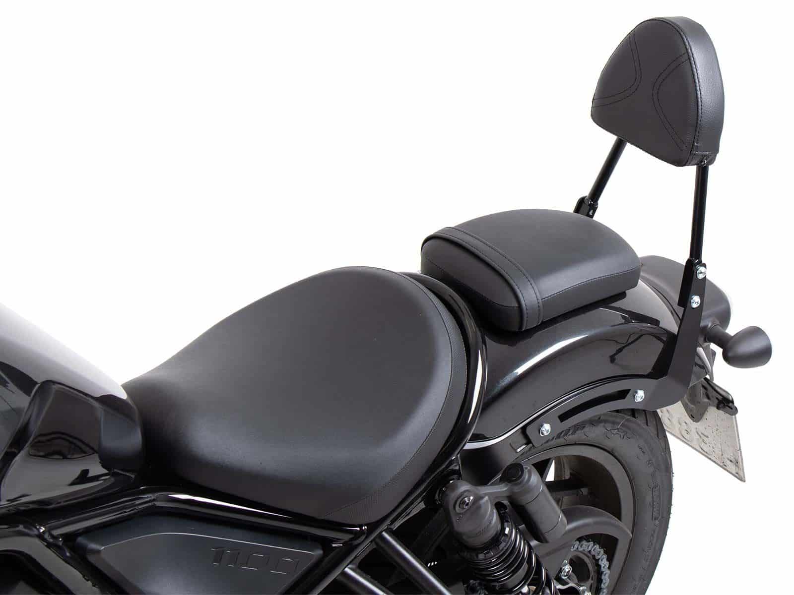 Sissybar zwart zonder bagagerek voor Honda CMX 1100 Rebel /DCT /SE (25-) Hepco & Becker