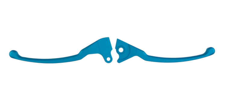Sport hendelset rem links/rechts voor Vespa LX/LXV/S/Primavera/Sprint 50-150ccm, blauw mat