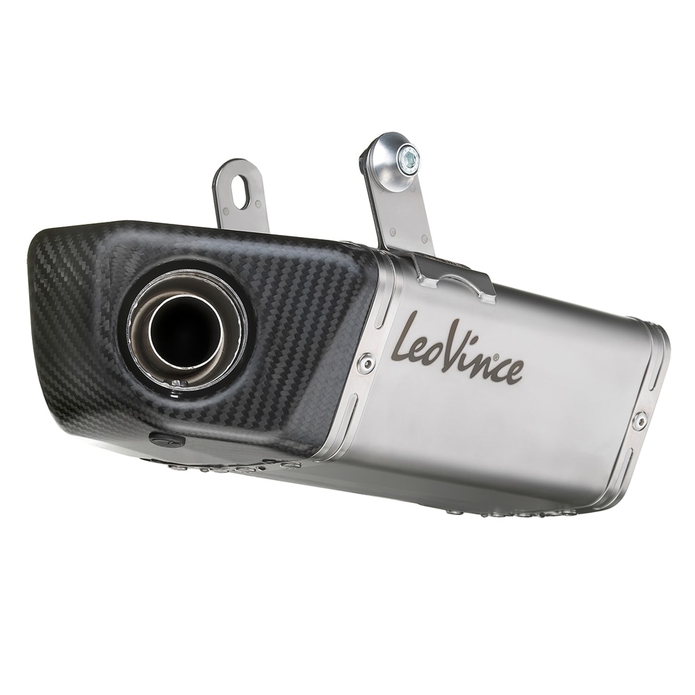 LeoVince uitlaatsysteem Underbody Evo 2, Slip On voor Kawasaki ER-6n/f / Ninja 650R / Versys 650