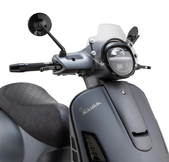 Flyscreen zonder houder transparant voor Vespa GTS/GTS Super/GT/Primavera/Elettrica/PX