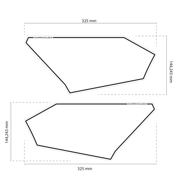 Stickerset voor Honda X-ADV (17-20) - Barracuda