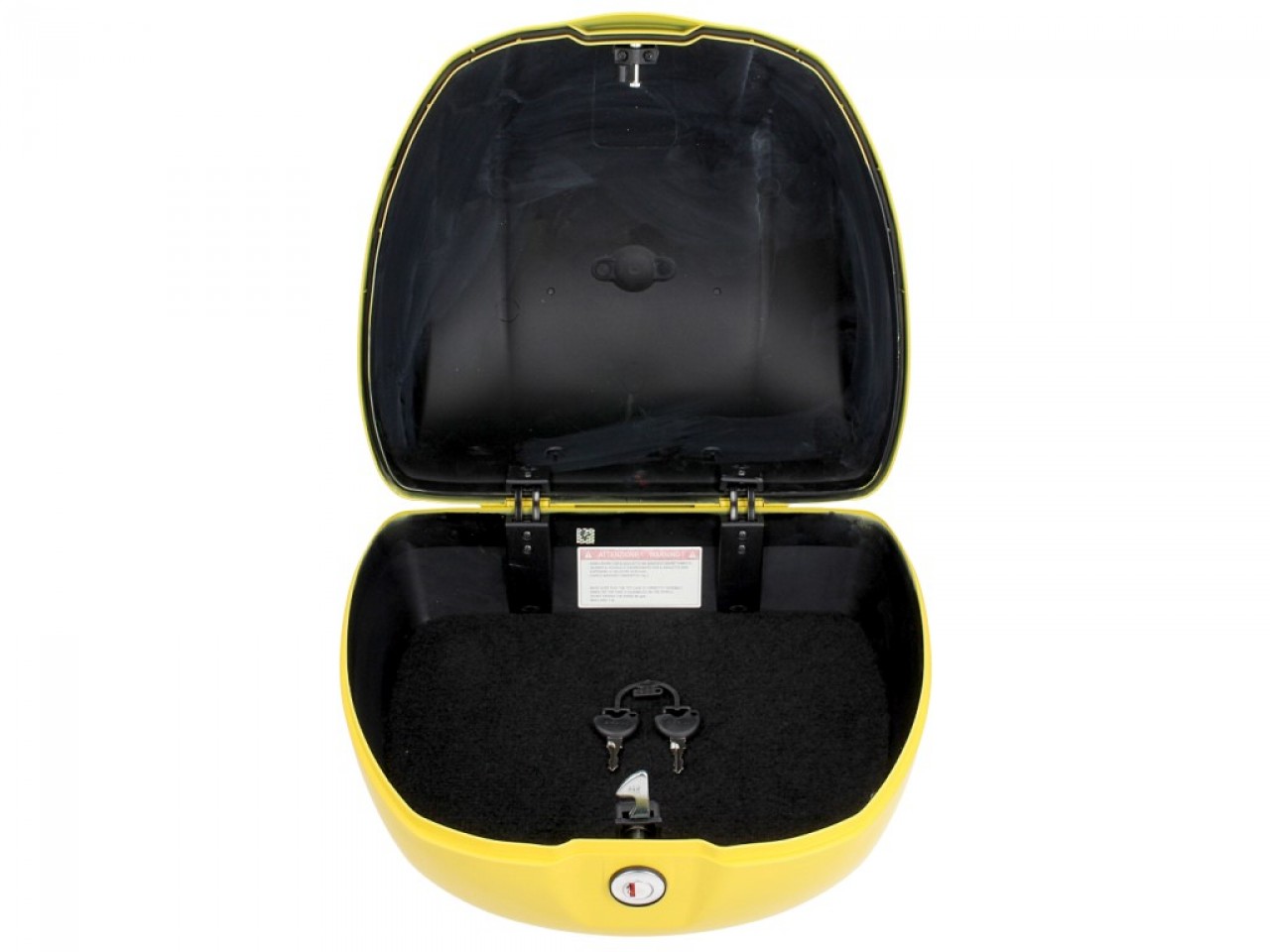 Originele topkoffer voor Vespa Sprint mat geel / geel jaloezie / 974/A