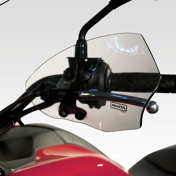 Handbeschermers voor Honda NC 700 X (12-13) / NC 750 X (14-15), licht getint, paar